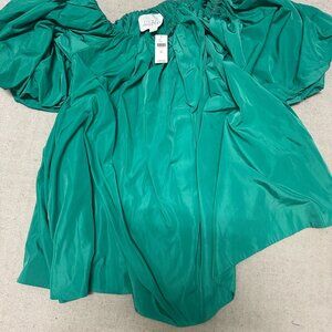 Mare Mare Anthropologie Puff Sleeve Off The Shoulder Mini Dress Size XS NWT